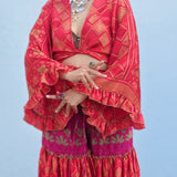 Conjunto de Seda India