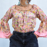 Blusa Bohemia de Seda