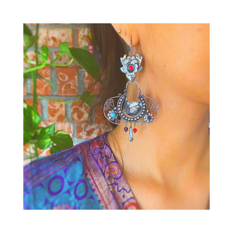 Par de Aretes de Filigrana “Amorosos”