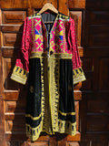 Abrigo y Vestido Gitano y Artesanal de Terciopelo